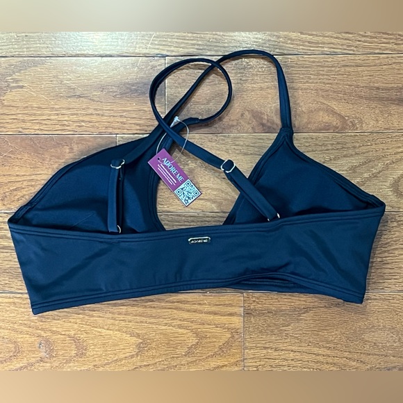 Adore Me Codie Black One Shoulder Bralette Bikini Top Medium NWT - Picture 6 of 6
